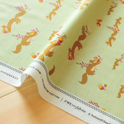 生地 Squirrels At Play -Autumn Vibes -ART GALLERY FABRICS 1枚目の画像