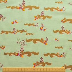 生地 Squirrels At Play -Autumn Vibes -ART GALLERY FABRICS 3枚目の画像