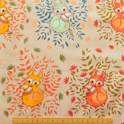 生地 Foxes in Fall   -Autumn Vibes -ART GALLERY FABRICS 5枚目の画像