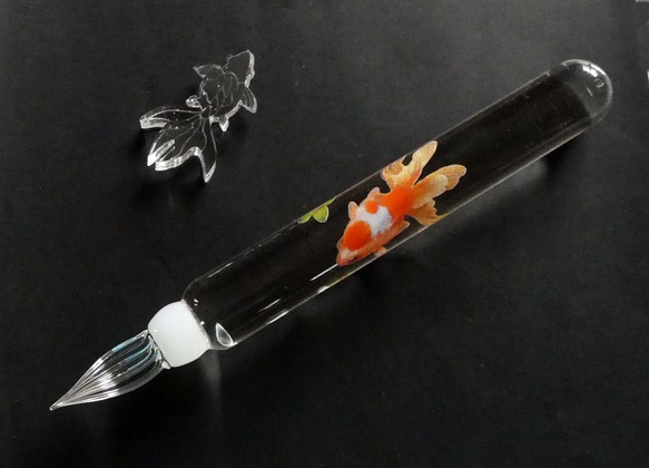 Kingyo-A 硬質ガラスペン 太軸 2枚目の画像