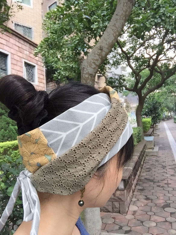 纏繞髮帶,不含綁帶總長116CM 第3張的照片