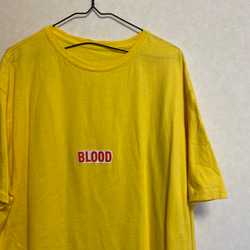 remake　リメイク リラックスクルーネック Tee　<blood> 2枚目の画像