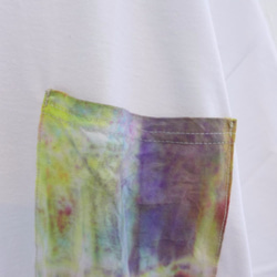 tyedye pocket  remake Tee <tic>wht M-L 4枚目の画像