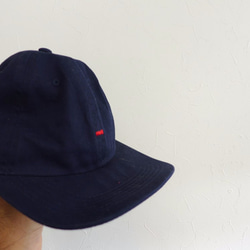 remake ausentic 刺繍cap  <color>　Nvy 2枚目の画像