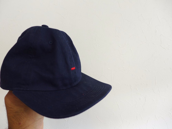 remake ausentic 刺繍cap  <color>　Nvy 2枚目の画像