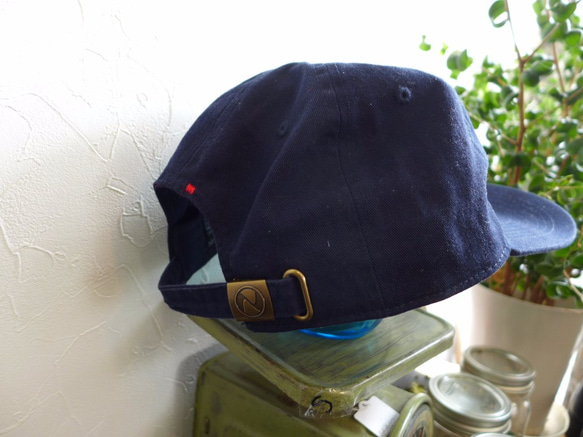 remake ausentic 刺繍cap  <color>　Nvy 6枚目の画像