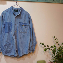 デニムシャツ リメイク 楽天市場】DEMILY 「Vintage Remake Damage Patchwork Art Denim