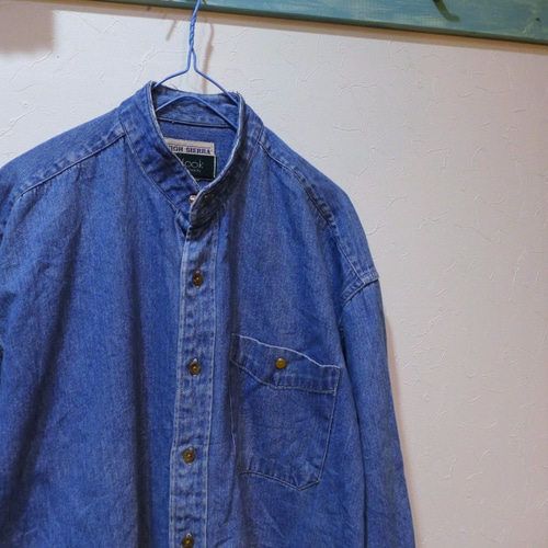 Remake Denim SH  リメイクデニムシャツ BLUEPORT】REMAKE DENIM SHIRTリメイクデニムシャツ｜大人のアメカジ