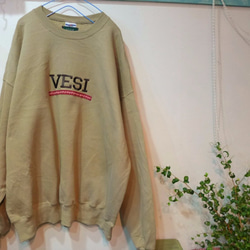 remake　リメイク　big sweater ビッグスウェット　トレーナー　<vesi> 1枚目の画像