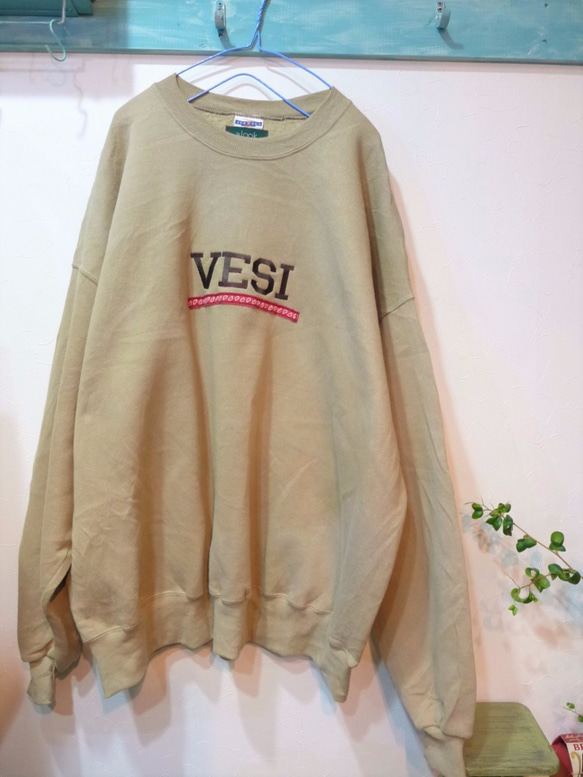 remake　リメイク　big sweater ビッグスウェット　トレーナー　<vesi> 2枚目の画像