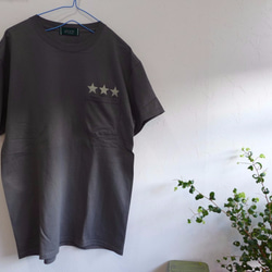 a look on books ３star pocket Tee <3starU> 1枚目の画像