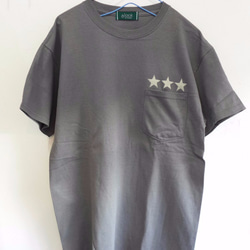 a look on books ３star pocket Tee <3starU> 2枚目の画像