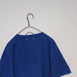 ライトインディゴ　L.indigo  one star stitch pocket Tee　<oscar> 7枚目の画像