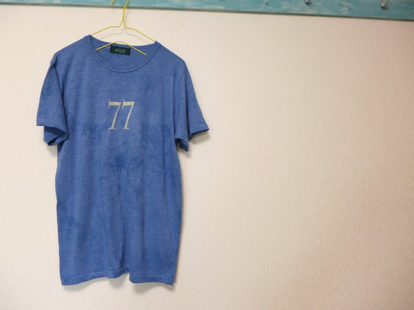 alookonbooks リメイク　overdye　Vネック  Tee  <77ful> M 1枚目の画像