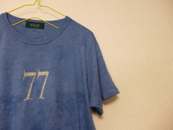 alookonbooks リメイク　overdye　Vネック  Tee  <77ful> M 3枚目の画像