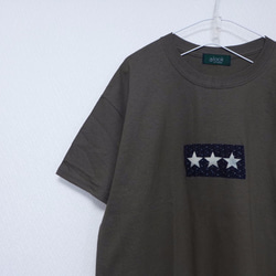 alookonbooks リメイク　kohu＋3star　Tee  <ko3s> L olive 4枚目の画像