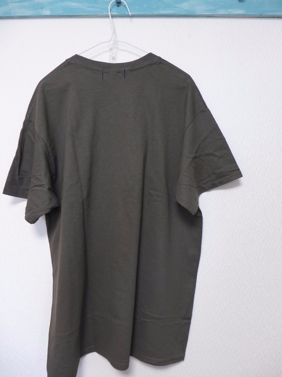 alookonbooks リメイク　kohu＋3star　Tee  <ko3s> L olive 5枚目の画像