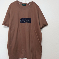 alookonbooks リメイク　kohu＋3star　Tee  <koes> L brown 2枚目の画像