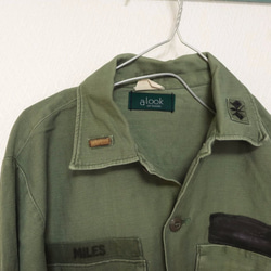 翻拍老布*模板*用於皮革軍事疲勞襯衫<weit> 第8張的照片