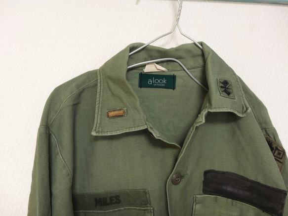 翻拍老布*模板*用於皮革軍事疲勞襯衫<weit> 第8張的照片