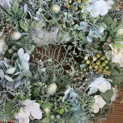 【再販×7】〜Light blue 紫陽花Wreath〜 8枚目の画像