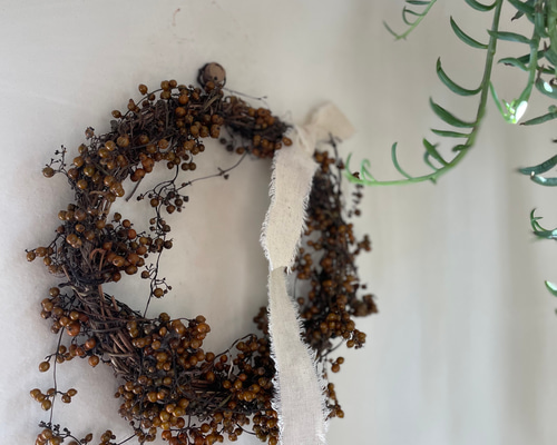 カズラのリース ドライフラワー Karan ka 通販 12827439｜Creema