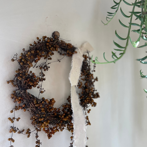 カズラのリース カズラのリース ドライフラワー Karan ka 通販 12827439｜Creema(クリーマ)