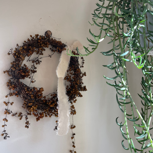 カズラのリース カズラのリース ドライフラワー Karan ka 通販 12827439｜Creema(クリーマ)