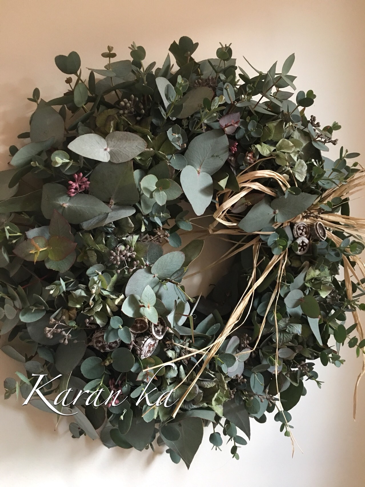 《今が旬です！》Creema限定〜フレッシュ ユーカリwreath〜
