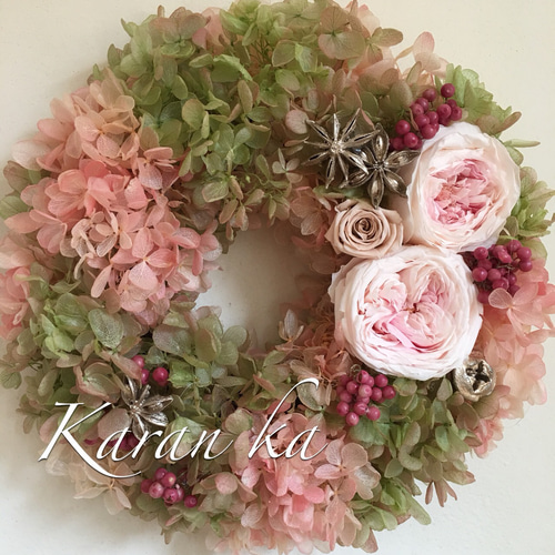 母の日 早割り】 dry flower pink 25センチ スワッグ 花束 母の日 早割り】 dry flower pink 25センチ スワッグ 花束