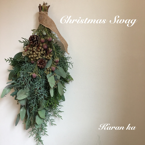 Freshクリスマススワッグ〜 リース Karan ka 通販 6451837｜Creema