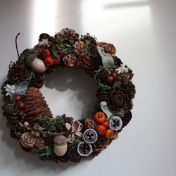 【再販×3】たくさんの実物　クリスマスリース〜Pinecone Wreath〜 6枚目の画像