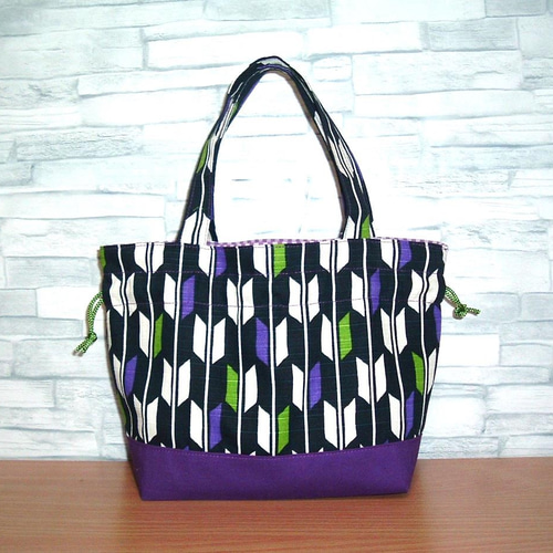 バッグ かばん ハンドバッグ 大正ロマン 花 紫 （着物に合ったバッグの  