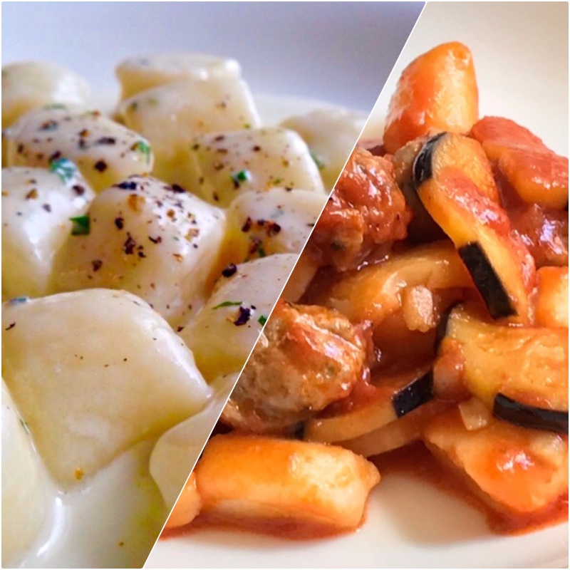 ダブルソース ニョッキ 2種セット（ゴルゴンゾーラクリーム & サルシッチャトマトソース）