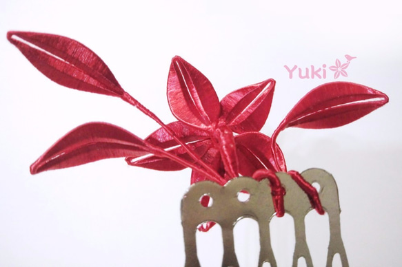 【Yukiの花嫁】 復古之美 - 百年好合‧纏花髮插 第4張的照片