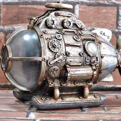 限定品！重厚感のあるスチームパンクの気球（カラーチェンジ） その他