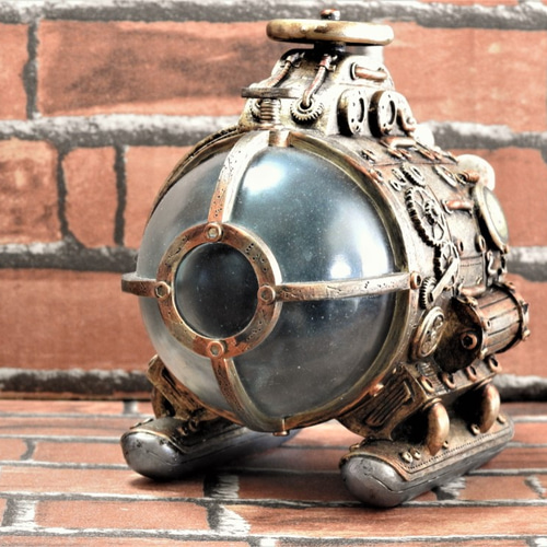 限定品！重厚感のあるスチームパンクの気球（カラーチェンジ） その他