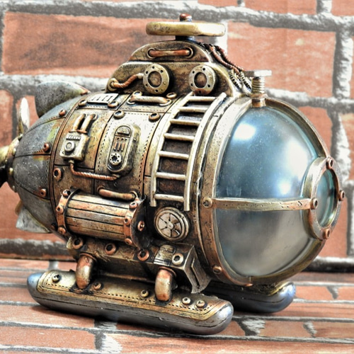 限定品！重厚感のあるスチームパンクの気球（カラーチェンジ） その他