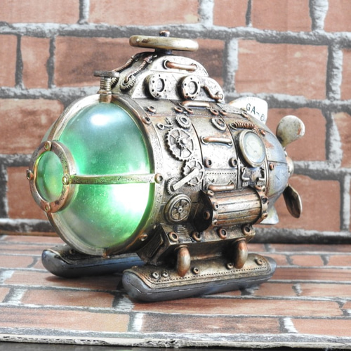 限定品！重厚感のあるスチームパンクの気球（カラーチェンジ） その他