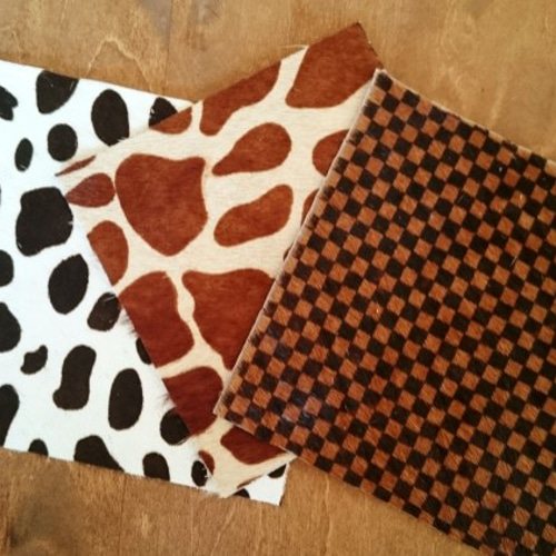 販売終了】カット済ハラコ素材 3種類セット その他素材