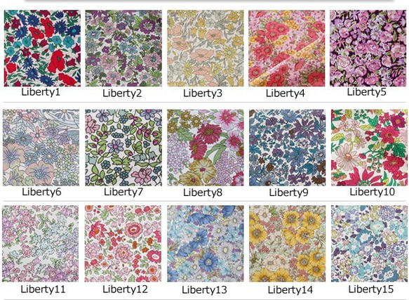 LIBERTY　タナローン　10ｃｍ単位販売 3枚目の画像