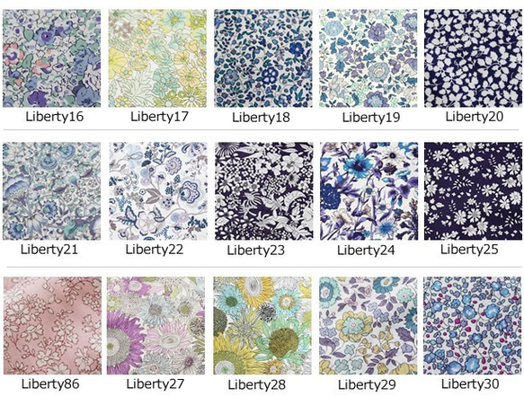 LIBERTY　タナローン　10ｃｍ単位販売 4枚目の画像