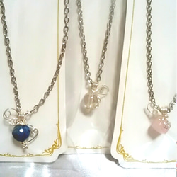 天然石 パワーストーン ネックレス ハンドメイド 選べる誕生石の鉱物原石ネックレス 天然石 パワーストーン - geo