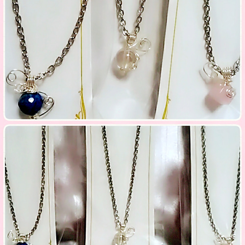 FOUR RAYED FLOWER NECKLACE(2JN1111)K10 ネックレス｜スター