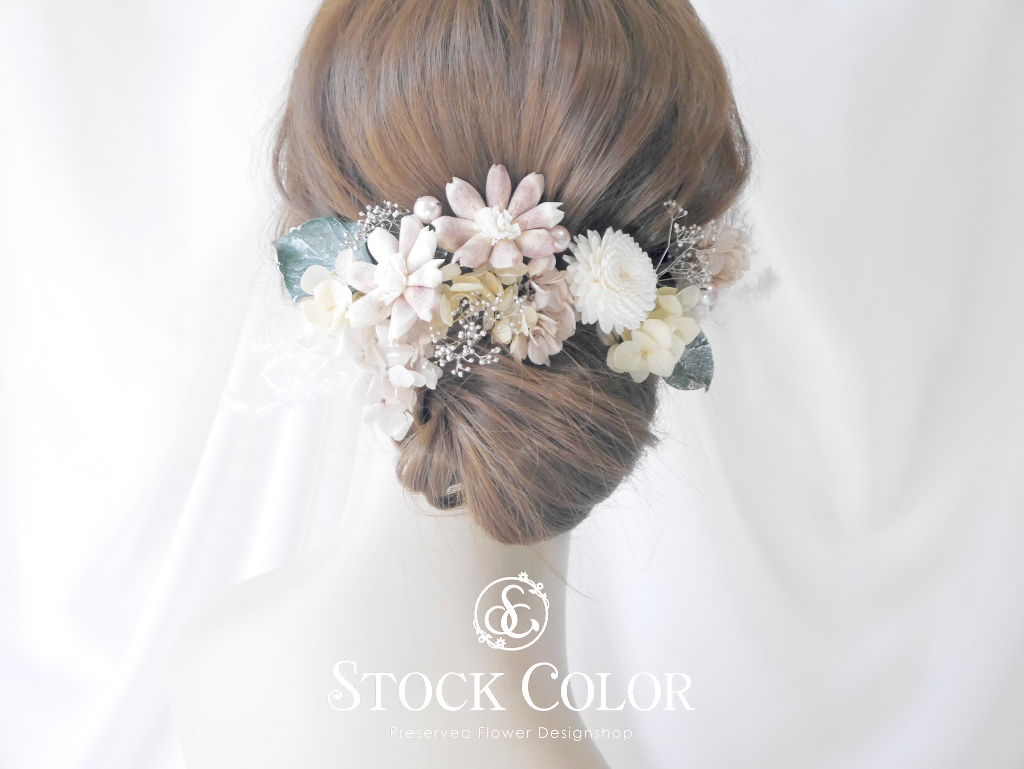 送料無料 ギフト フラワーヘアアクセサリー ヘアアクセサリー