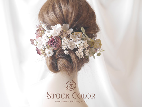 アンティークローズのヘッドドレス/ヘアアクセサリー アンティークローズのヘッドドレス/ヘアアクセサリー