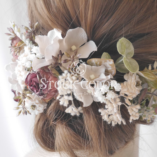 アンティークローズのヘッドドレス/ヘアアクセサリー