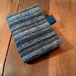 手織りノートブックカバー 1枚目の画像