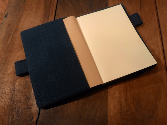 手織りノートブックカバー 2枚目の画像