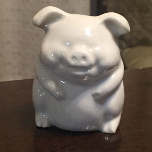 豚の置物 その他素材 水陶 通販 11188887｜Creema(クリーマ